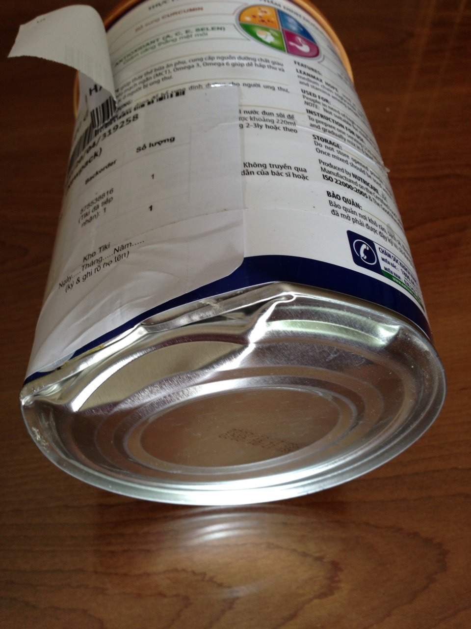 Hộp sữa nhận được méo mó trông như hàng hỏng bỏ đi. Tôi đang yêu cầu đổi lại hàng và đã gửi phản hồi với bộ phận hỗ trợ. Hy vọng ý kiến khách hàng sẽ được Tiki quan tâm chu đáo Hộp sữa nhận được méo mó trông như hàng hỏng bỏ đi. Tôi đang yêu cầu đổi lại hàng và đã gửi phản hồi với bộ phận hỗ trợ. Hy vọng ý kiến khách hàng sẽ được Tiki quan tâm chu đáo