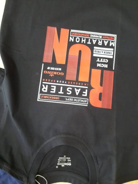 riêng mình thấy áo rất đẹp, áo cotton 100% nhỏ nước kiểm tra thấy thấm hút tốt, hình in ok, mọi người mua đi không cần đắn đo đâu.