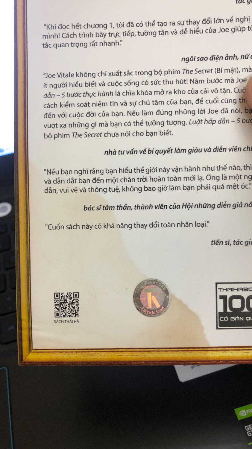 Sách bị thấm nước 1 góc, bị lan qua nhiều trang, sách dơ. Quá thất vọng.