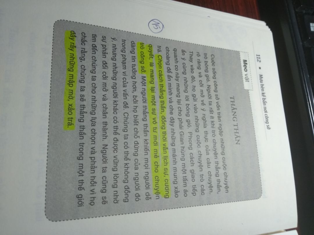 bạn sẽ tìm thấy lời giải cho drama nơi cty, rất rõ ràng và hiệu quả