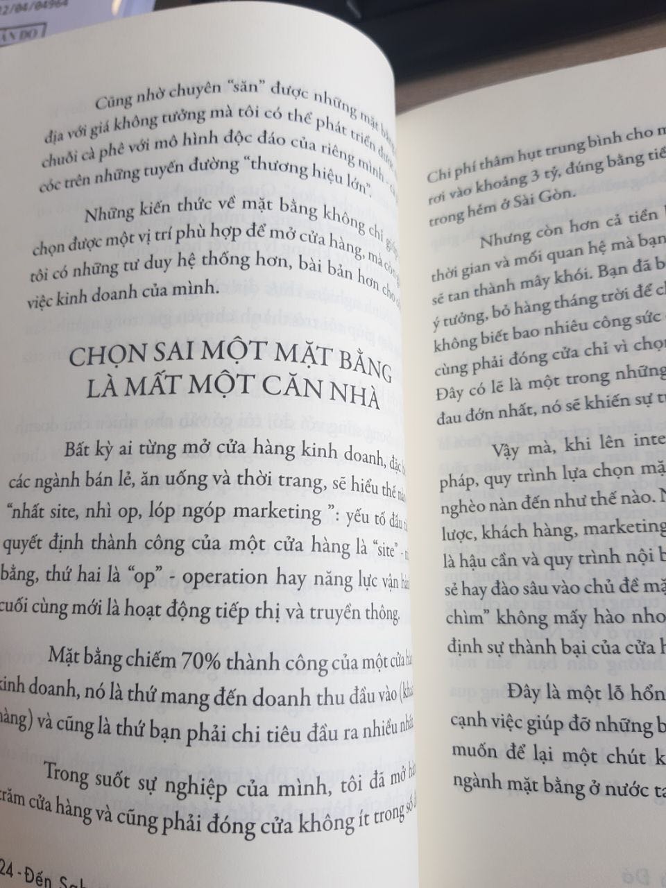 Cuốn sách rất đáng tiền, chứa đựng nhiều nội dung hữu ích về vấn đề tìm mặt bằng trong kinh doanh. Cảm ơn tác giả và GIVER Books đã cho ra đời một tác phẩm có ích cho đời như vậy. Tiki giao hàng nhanh, Shipper dễ thương lắm!