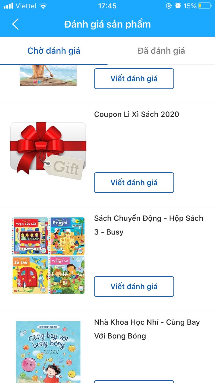 Sách đẹp hay, tuy nhiên mình không nhận được Coupon lixi sách 2020 như đơn hàng