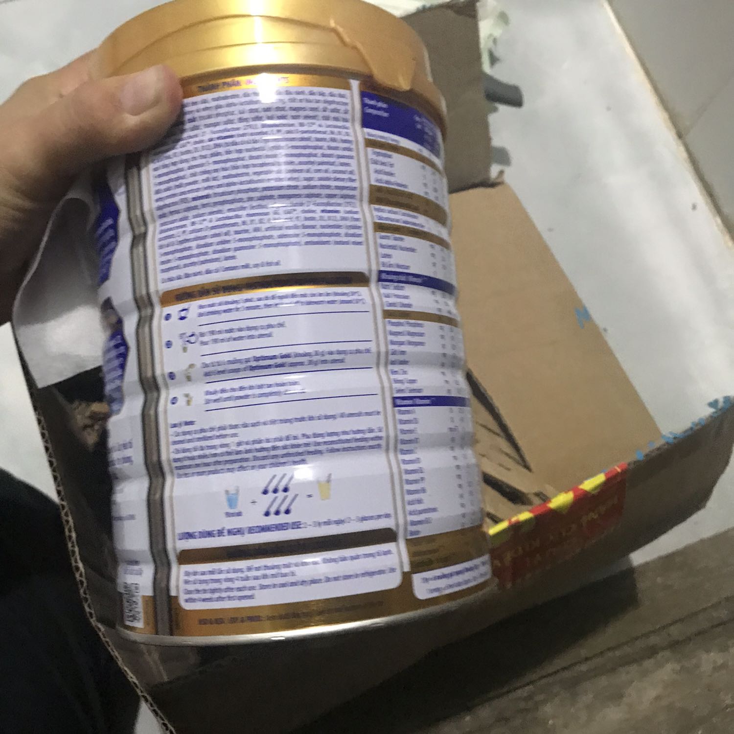 Giao hàng cẩn thận. Date còn xa. Giao rất nha h. Chưa uống nên chưa biết thế nào