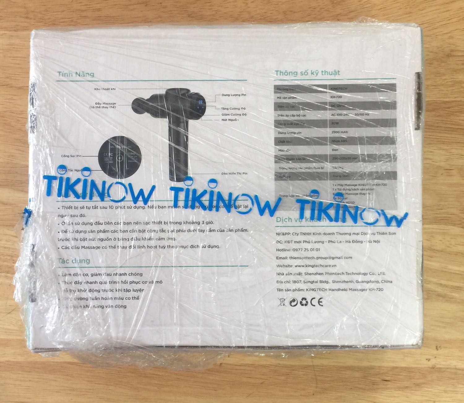 Thời gian giao hàng nhanh. Tuy nhiên sản phẩm được đóng gói sơ sài hộp sản phẩm có chỗ bị móp. Một số đầu Massage bị trầy xước