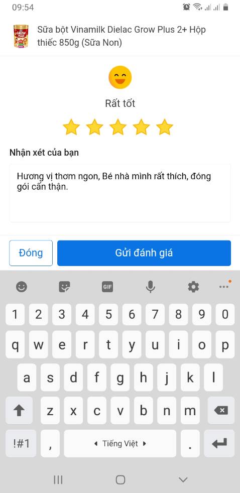 Hương vị thơm ngon, Bé nhà mình rất thích, đóng gói cẩn thận.