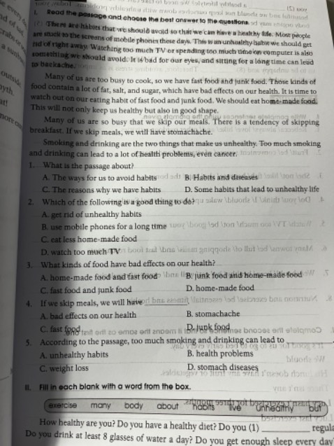 Sách in bị lỗi, từ trang 17 đến trang 32. Chữ trang này đè lên trang kia