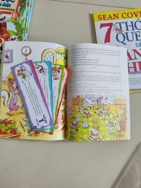 Hữu ích, sách giấy chất lượng màu sắc rất đẹp, có đính kèm 7 thói quen cầm tay rất dễ mang theo đi dộng