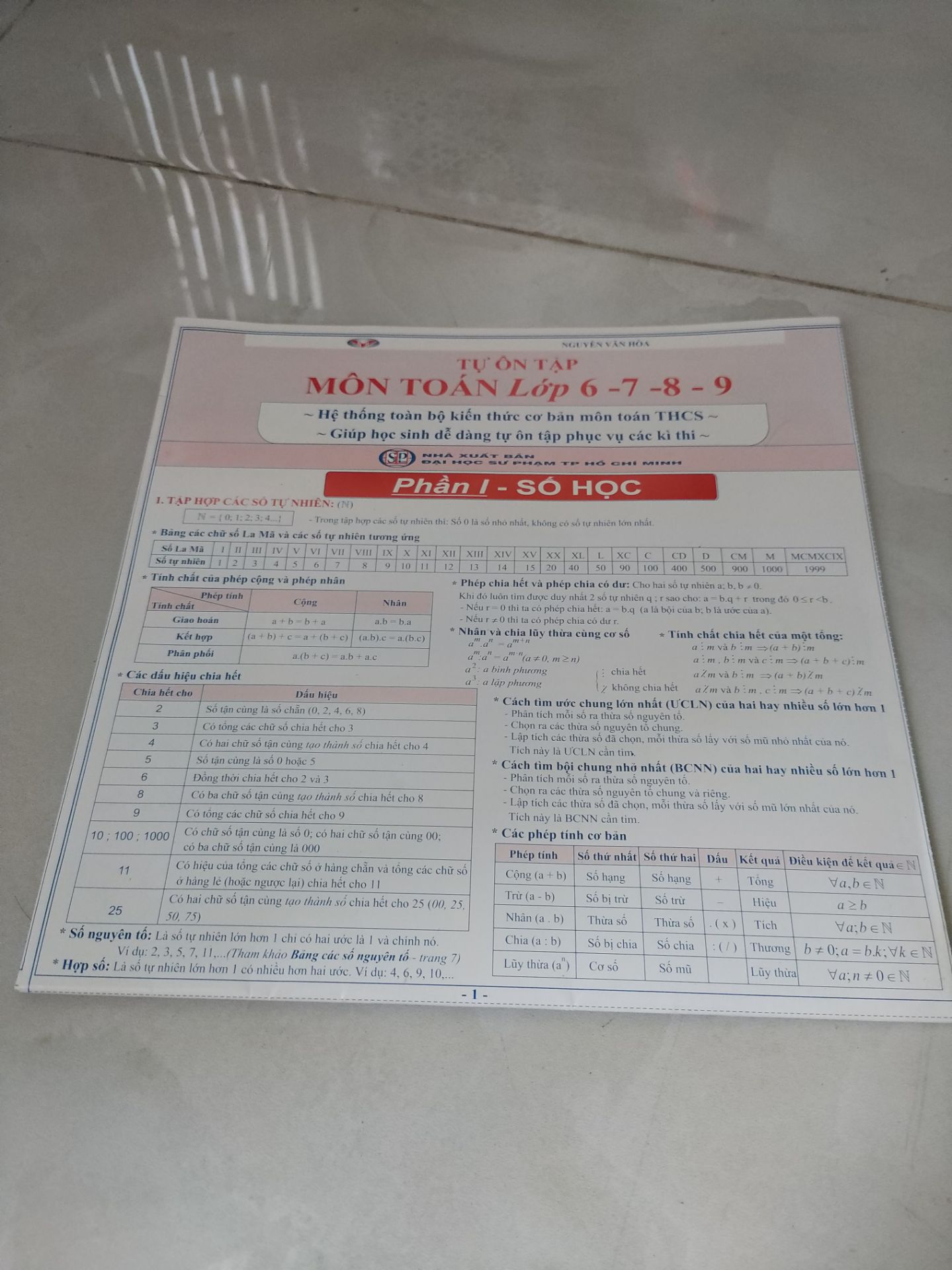 Tài liệu tổng hợp toán cả phần số học hình học đại số lượng giác hỗ trợ cho cấp 2. phù hợp người học và người giảng dạy hay hỗ trợ các bạn đang học cấp 2 . good