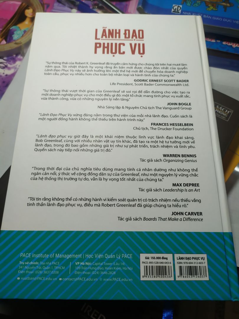 giao hàng nhanh, sách đẹp, giấy và mực in rất tốt nhaa.
Nội dung chưa được nên chưa biết nhưng tin tưởng vào sự lựa chọn của pace giao hàng nhanh, sách đẹp, giấy và mực in rất tốt nhaa.
Nội dung chưa được nên chưa biết nhưng tin tưởng vào sự lựa chọn của pace