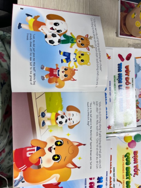 Sách dễ thương, in đẹp, nên mua cho các bé nhé