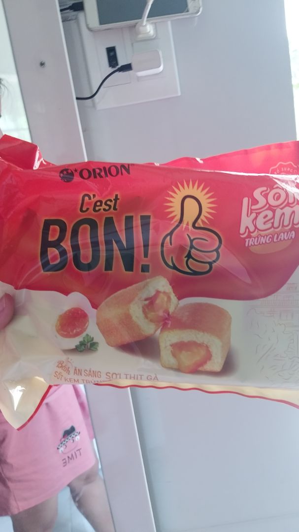 bánh ngon nhé. canh sale mua cũng ok. dùng làm đồ ăn vặt cho cả nhà khá ổn