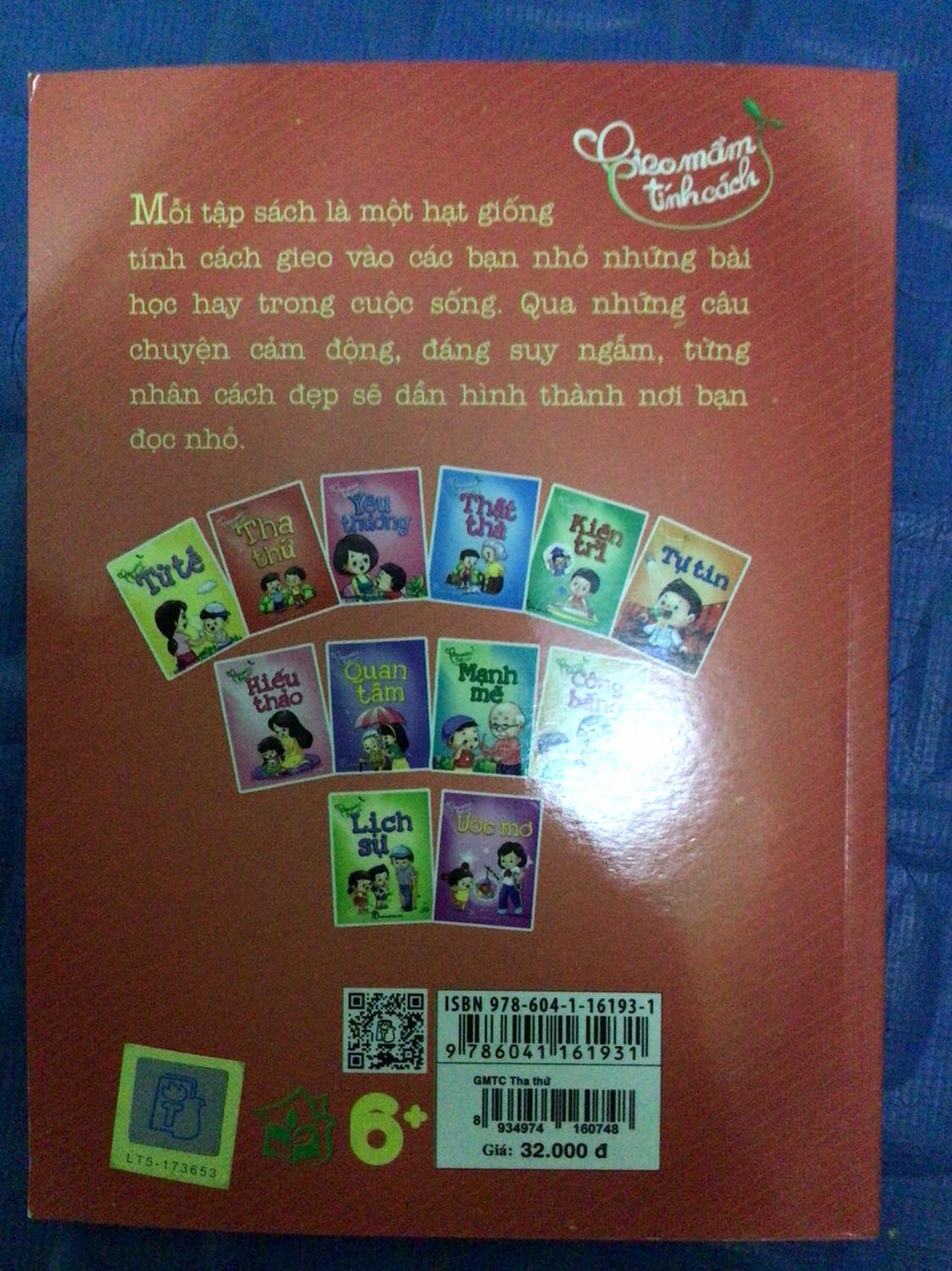 Cuốn sách hay về giáo dục nhân cách. Mình mua lúc giảm giá 80%