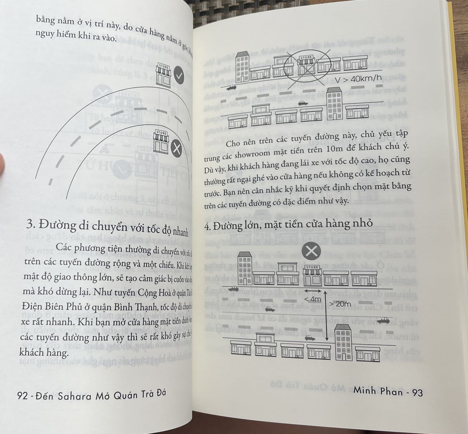 Amazing. Tên sách quá thú vị, làm mình nhớ tới câu chuyện ông bán ly pha lê trong sách Nhà Giả kim. Nội dung sách viết rất sát để ứng dụng được trong thực tế đi tìm mặt bằng kinh doanh ở Việt Nam. Phần chia sẻ về hợp đồng thuê mặt bằng sử dụng được luôn cho cả thuê nhà ở hay văn phòng, khi suy nghĩ chủ nhà như một đối tác thì mình sẽ cư xử đúng mực tôn trọng và rõ ràng. Làm như vậy mình sẽ có được thiện cảm với họ, có cơ hội ký được giá tốt lâu dài. Sách hay nên đọc. Giao hàng nhanh, bao bì đẹp, chữ in dễ đọc, có hình minh hoạ dễ thương.