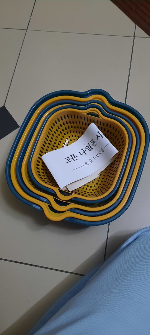 Rổ và chậu khá mỏng, không được như kỳ vọng