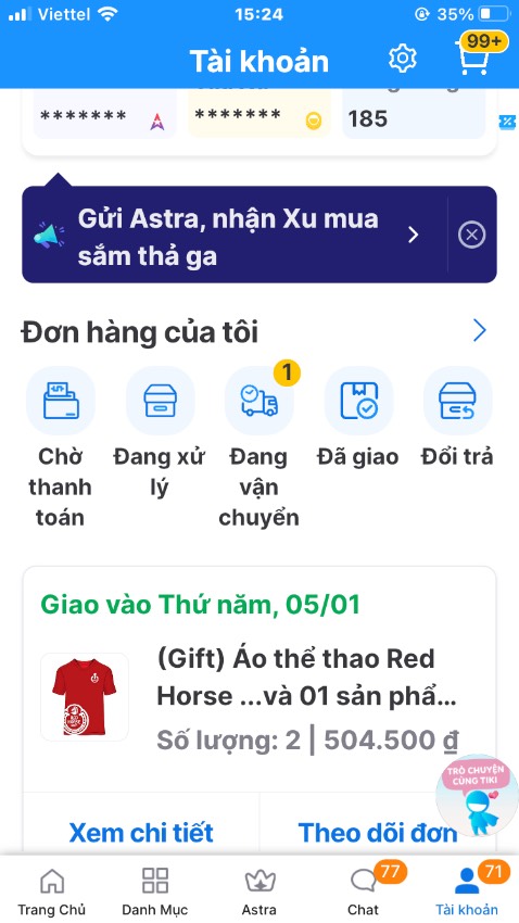 Không thấy Hsd đâu cả, n/v giao hàng thiếu chuyên nghiệp, ăn nói cục súc, giao nhầm kiện hàng của ng khác nhưng cũng ko mang đúng hàng của khách đem trả, chat với cskh thì ko hỗ trợ vì shipper chưa cập nhật gh thành công - Từ giờ nếu Tiki ko đào tạo đc n/n khác gh đến đ/c của tôi thì nhà bán sẽ mất khách vì Tiki ko chế tài đc những n/v ma cô này- làm sai sót/nhầm lẫn thì phải quay lại xin lỗi khách nhưng cskh đã ko chuyển tải đc y/c đó tới các bộ phận khác