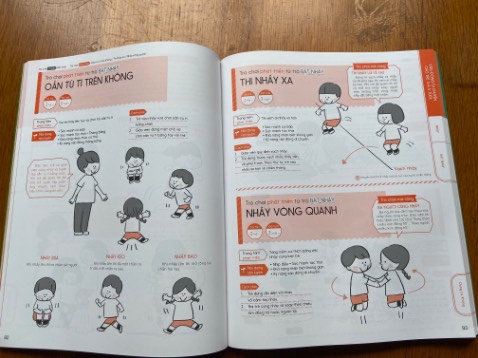 Sách đẹp, minh họa dễ hiểu, hấp dẫn, nhiều hđ để chơi cùng với con