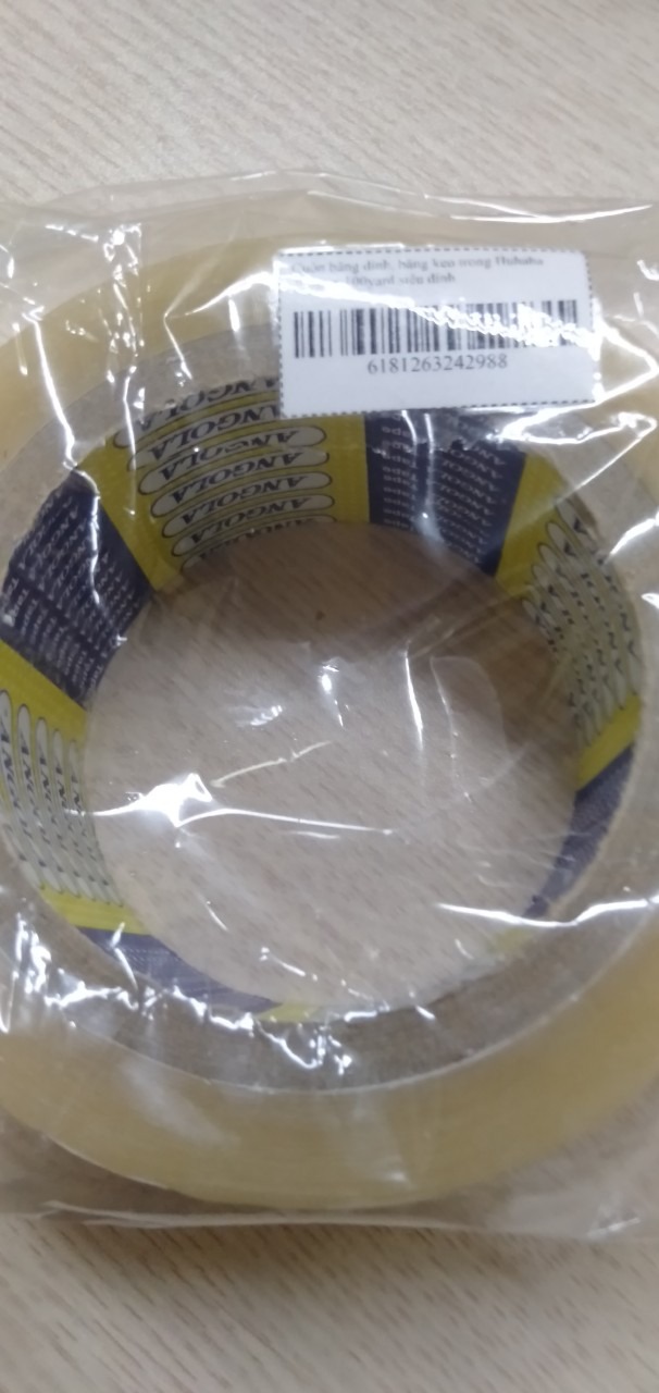 MÌnh mua 10 cuộn băng keo dán nhưng hoàn toàn khác xa với bên hình Shop đăng nha. Mong Shop làm thủ tục trả hàng .