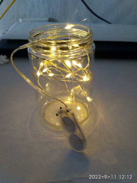 Đèn có sẵn pin ,an toàn,dịu mắt, 1mét.