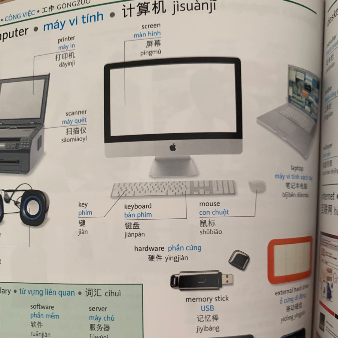 Sách mới giấy bóng đẹp, nội dung hay. 
Hình ảnh màu sắc bắt mắt. Tam ngữ Anh Việt Trung thú vị.
Bọc bookcare chưa chuyên nghiệp lắm vì rách mép 🥹🥹