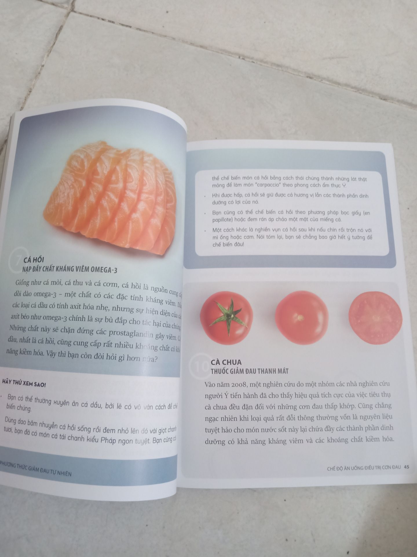 Hơi bất ngờ vì nhận được sách sớm mặc dù trong mùa dịch. Sách rất hay. Có nhiều kiến thức hữu ích về các loại thực phẩm giảm đau tự nhiên.