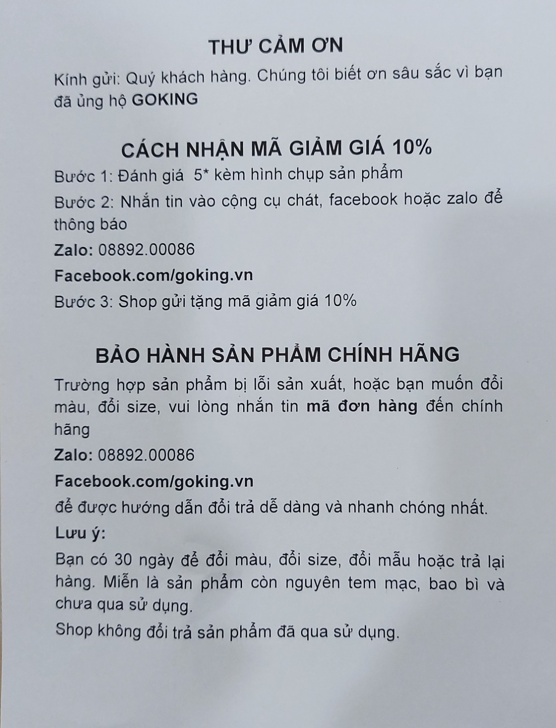 Đóng gói bao bì Nhật Bản đẹp. Có cả thư cám ơn lịch sự. Duyệt 5* cho shop
