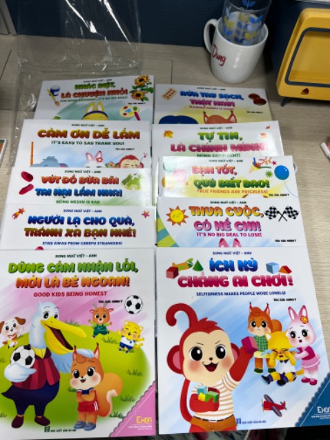 Sách dễ thương, in đẹp, nên mua cho các bé nhé