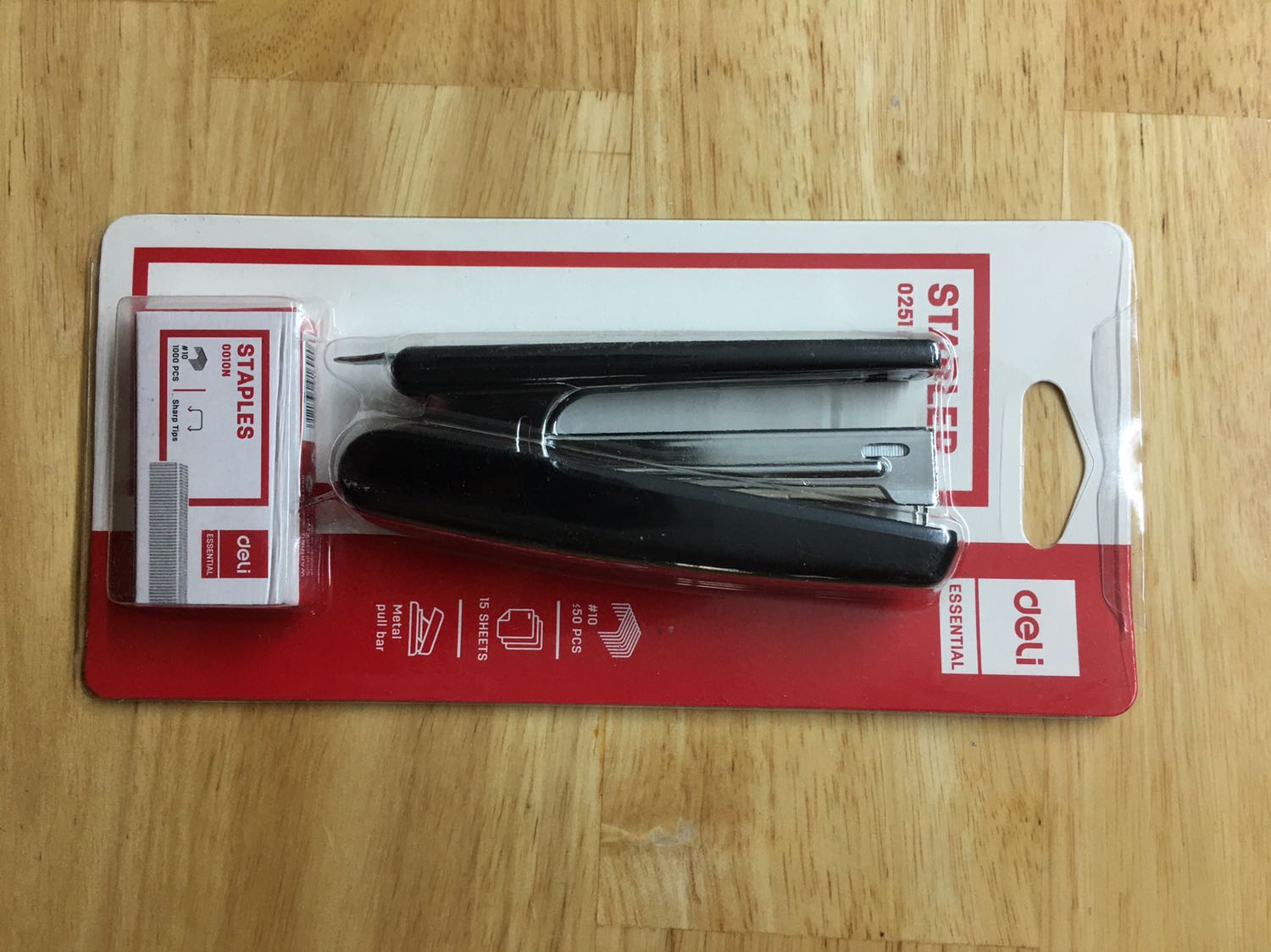 Nhà cung cấp: Tiki Trading
- Giao hàng siêu nhanh.
- Sản phẩm chắc chắn và dễ sử dụng.
- Mã sản phẩm ghi không thống nhất. Trên vỏ hộp là: 0251, nhưng trên sản phẩm là: 0221.