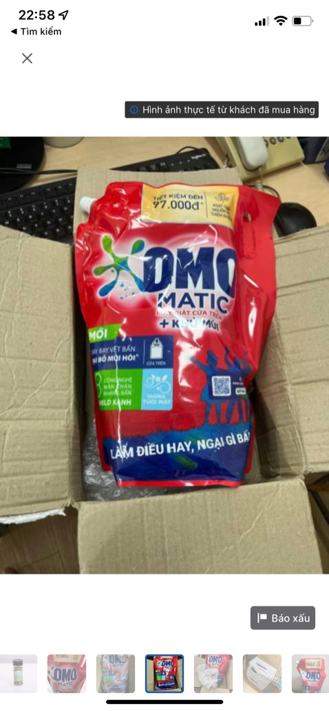 Mùi thơm dẽ chịu, giặt sạch vết bẩn, không gây kích ứng da, omo thì là hàng tốt trước giờ rồi