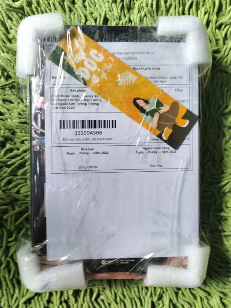 Shop đóng gói rất cẩn thận. Hy vọng lần này sách ổn không bị lỗi. Sẽ ủng hộ shop sau này. Shop đóng gói rất cẩn thận. Hy vọng lần này sách ổn không bị lỗi. Sẽ ủng hộ shop sau này.