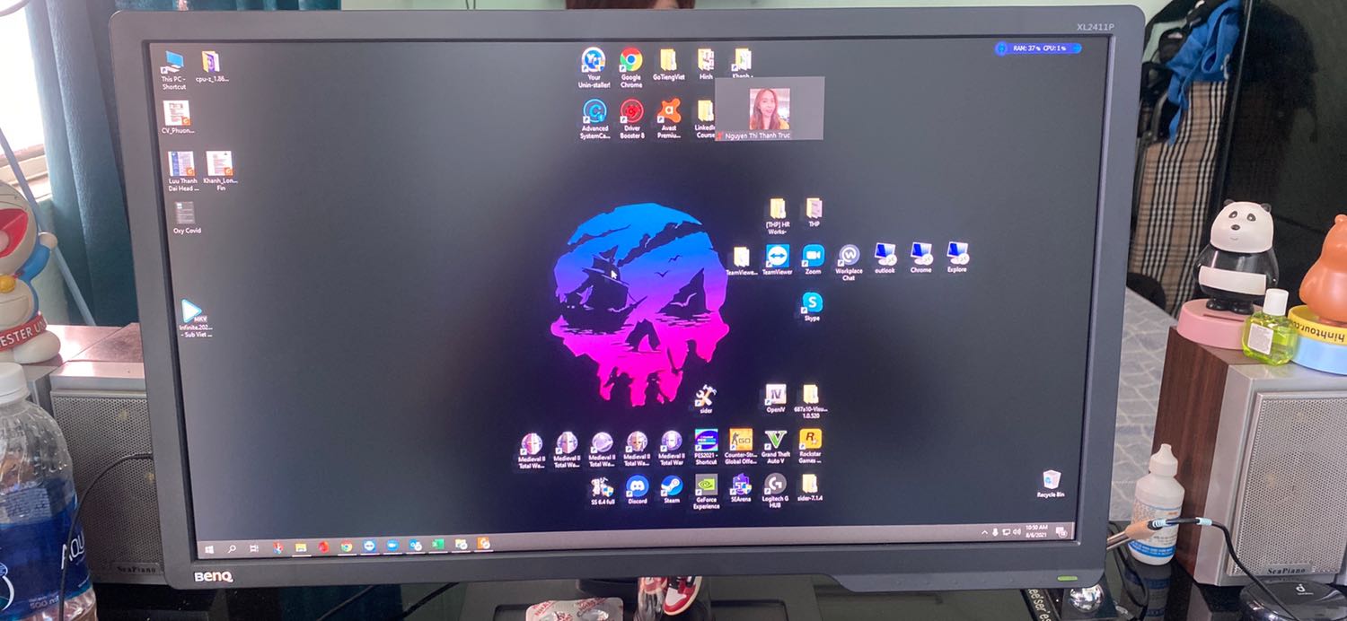 Màn chuẩn 144hz, bắn csgo rất mướt 😀