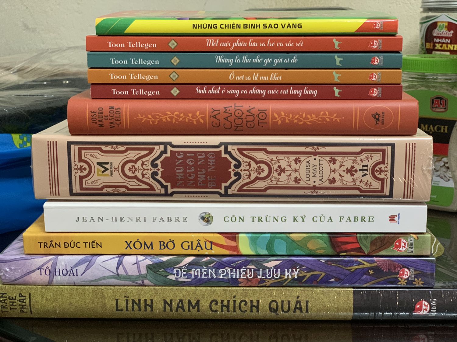 Đơn hàng nặng ký nhất của mình từ trước tới giờ. Cảm ơn đội anh Bình Bán Book nhiều. Xứng đáng 5 sao