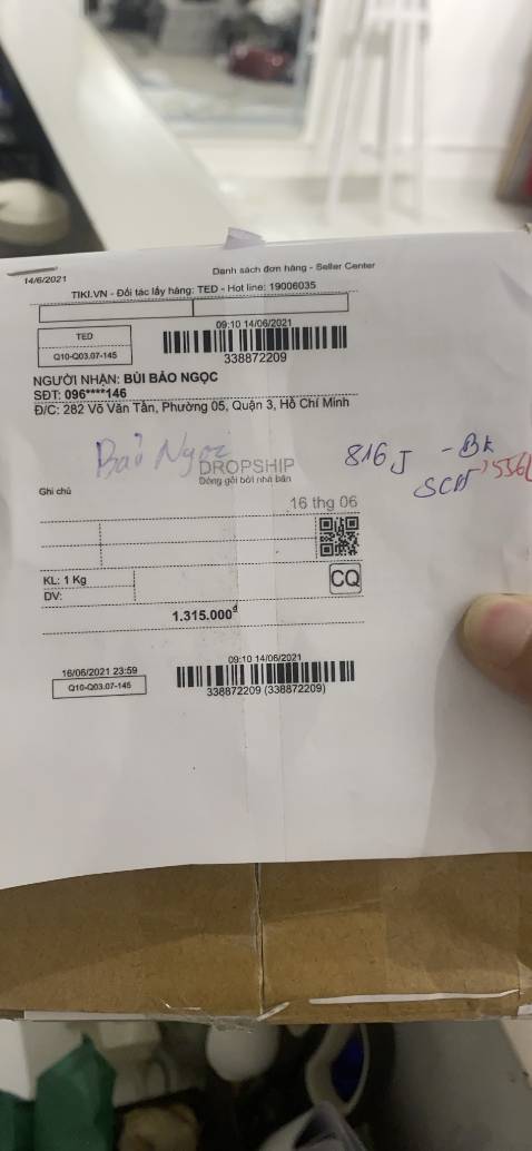 Đơn hàng mà bên tôi nhận như thế này,
Định *** đảo hay gì đây ? Đơn hàng mà bên tôi nhận như thế này,
Định *** đảo hay gì đây ?