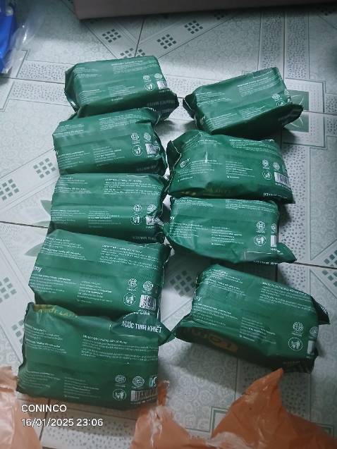 Hàng gói cẩn thận, còn hạn sử dụng, đúng chủng loại, thiếu số lượng, chỉ 9/10 gói