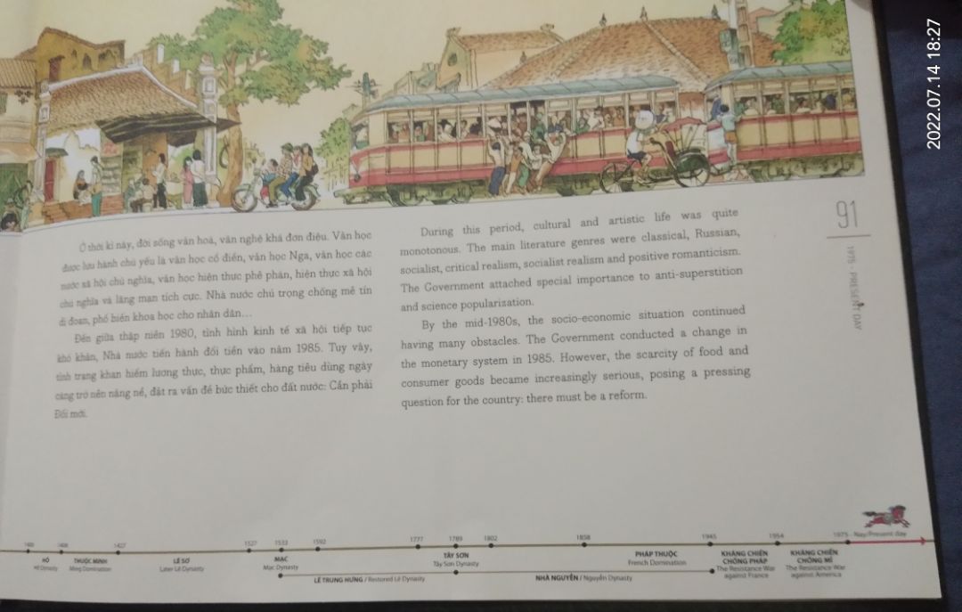 sách rất hay, bổ ích, hình vẽ đẹp, thêm song ngữ Anh Việt nữa. Đọc để hiểu, để nhớ, để tự hào một chặng đường dài của lịch sử Việt Nam. Các bố mẹ nên mua cho các bạn nhỏ nhé.