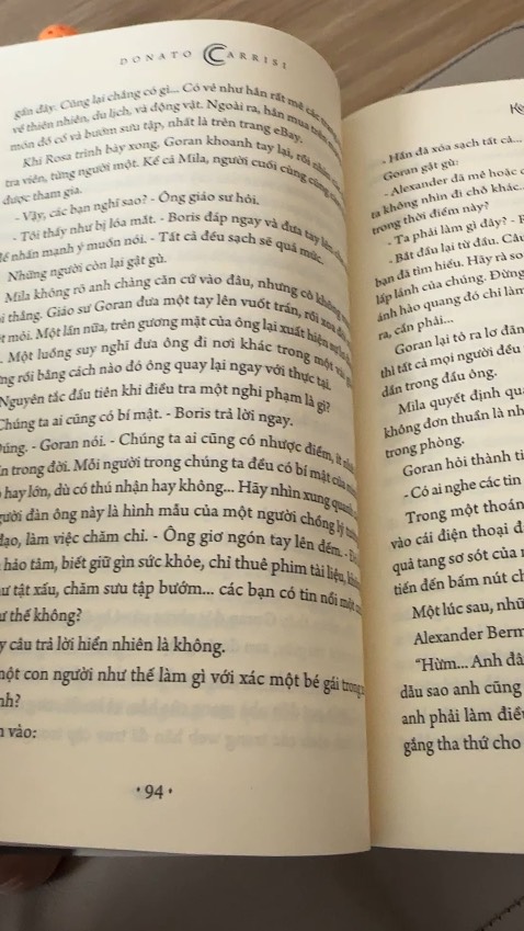 Sách đẹp, nguyên seal, ko móp, chữ in rõ nét, sách thơm mùi giấy mới. Nv giao hàng rất dễ thương. Đặt xong mấy tiếng sau nhận dc luôn. 10đ