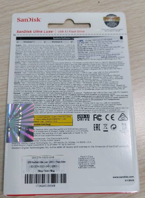 Hàng có niêm phong vỏ bên ngoài sau khi đã bóc để dán niêm phong trên USB. Dung lượng thực tế khoảng hơn 28Gb một chút, tốc độ cao lắm khoảng 25Mb thấp nhất 7Mb. Nhưng khi gắn USB vào máy thì hơi cứng khi rút ra thì bị xước. Cắm vào truyền dữ liệu rất nóng. Nói chung hàng không tiện sử dụng lắm