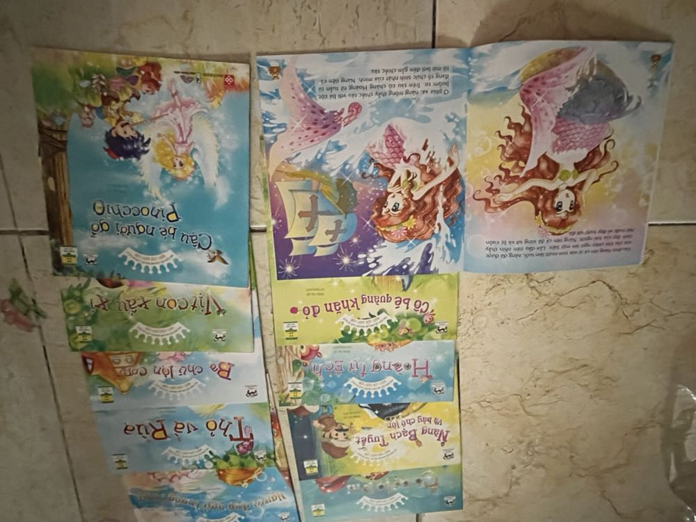 Sách in đẹp, các câu chuyện cổ tích hay