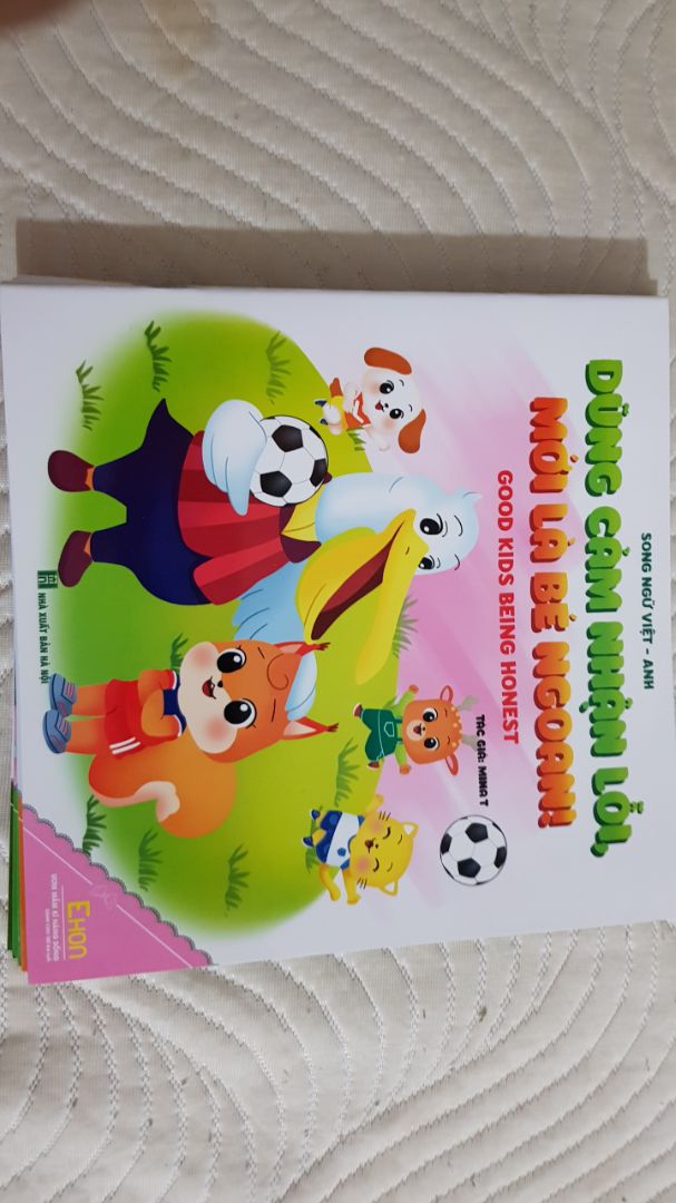 sách rất hay nội dung ngắn gọn chỉ tiếc bé nhà em không hợp tác