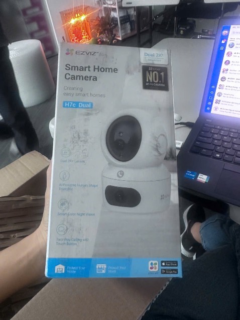 Sản phẩm bẩn ở bên ngoài vỏ