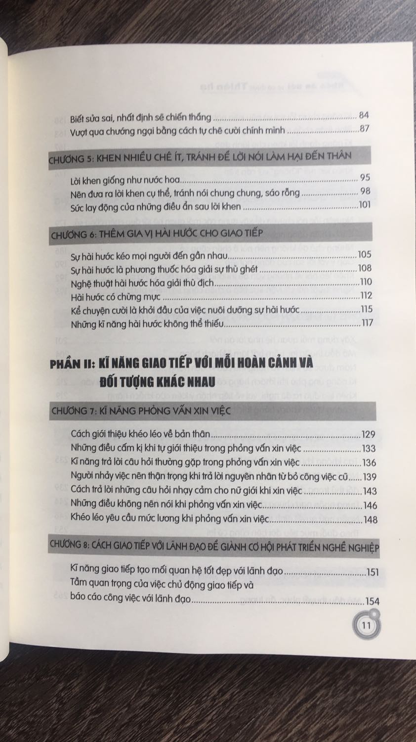 Mọi thứ đều tuyệt vời, sách in đẹp nội dung hay. Phù hợp với ai mong muốn có được cách giao tiếp tốt. Chịu khó rèn luyện sẽ giỏi hết nhé mọi người.

Phụ lục còn trang cuối nhưng không thêm ảnh được, dành cho bạn nào hay thích xem phụ lục giống mình. Mua sách chỉ quan tâm đến phụ lục có những mục gì mới mua, chúc mọi người luôn luôn thành công