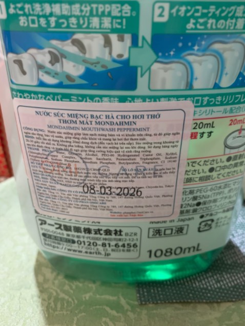 Đang dùng hãng này mà chai nhỏ, giờ mua chai lớn, xài tốt, date xa