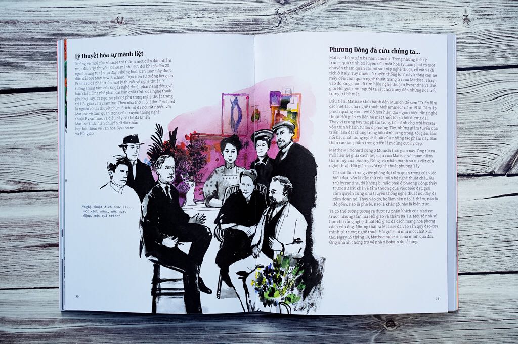 Sách in đẹp, nội dung dễ đọc, hiểu về cuộc đời hoạ sĩ giúp ta cảm nhận tinh thần nghệ thuật trong tranh dễ dàng hơn.