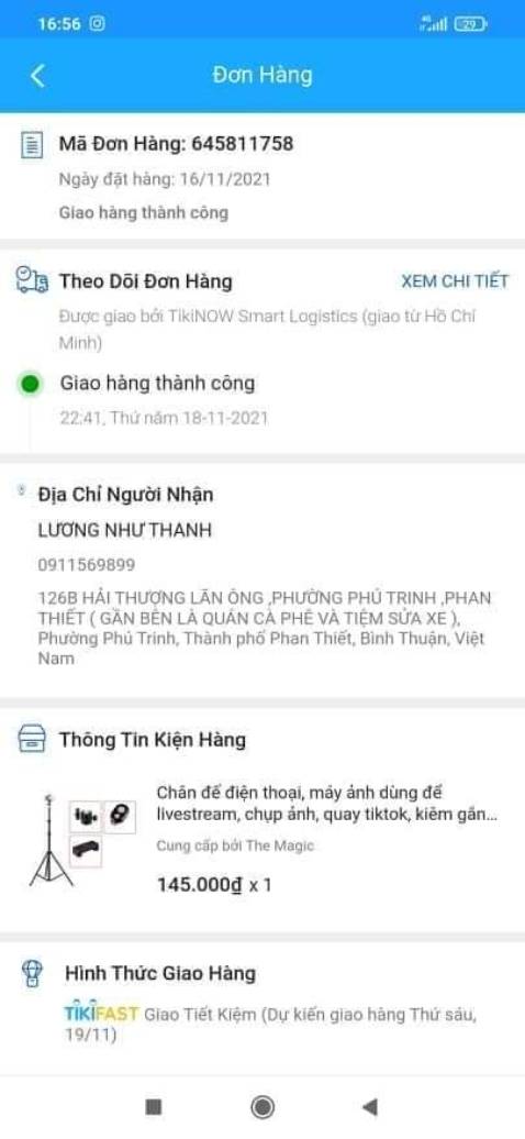 ĐƠN GỒM 1 CHÂN CHỐNG + 3 PHỤ KIỆN MÀ GIAO THIẾU 3 PHỤ KIỆN NÊN MÌNH KHÔNG DÙNG ĐƯỢC GÌ , ĐỂ KHÔNG Ở NHÀ 

GỬI *** MẤY LẦN VÀ TIKI CŨNG XÁC NHẬN LẠI MÀ 1 THÁNG NAY CHƯA AI ĐẾN THU RỒI GỬI LẠI CÁI MỚI.  KHÔNG HÀI LÒNG !!!