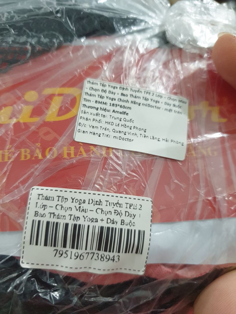 Thảm ok, định tuyến hơi mờ khó nhìn. shop báo cắt bớt khâu in chữ miDoctor để có giá tốt. Vẫn vote 5 sao. Review cho bạn nào mua thảm, đừng nhìn hình có in chữ nhé. k có hàng đó nữa.