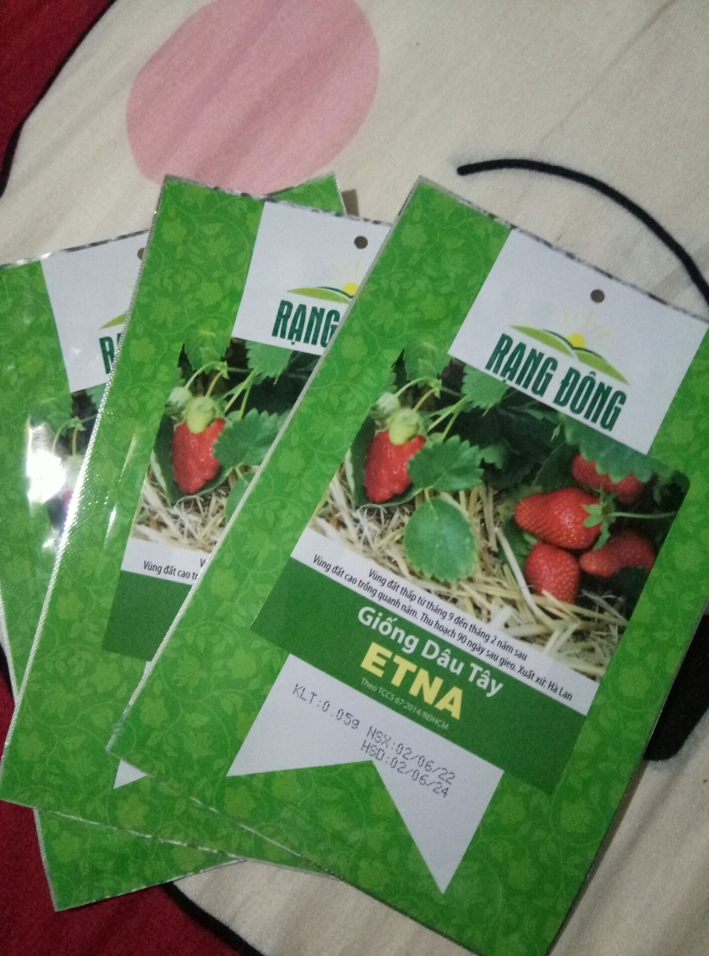 tiki giao hàng nhanh, chưa ươm nên còn chưa rõ tỉ lệ nảy mầm ra sao.