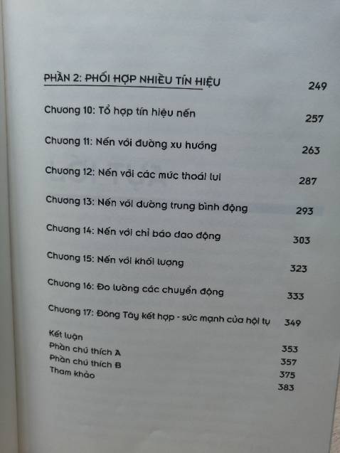 Đã đầu tư chứng khoán mà không biết Nến Nhật là dở rồi. 

Mình đã mua ngay cuốn sách này khi nó ra mắt phiên bản tiếng Việt vì nó quá ư là hot lúc tìm hiểu về phân tích kỹ thuật. 

Mấy câu tiếng Nhật được dịch sang tiếng Việt rất truyền cảm hứng luôn. 

Anh em học, nghiên cứu và đầu tư tài chính không nên bỏ qua nha 

Sách xịn, Tiki giao hàng nhanh, cho shop đánh giá 5 sao.