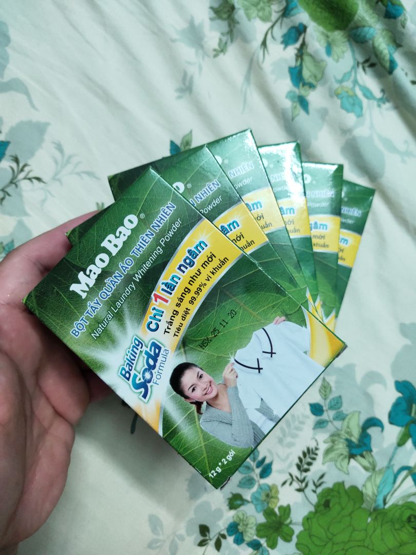 Đóng gói cẩu thả về là sút sổ hết. Làm theo hướng dẫn nhưng tẩy quần áo thấy không hiệu quả. Mua hơi nhiều, giờ không biết phải làm gì. Cho shop 1* và Tiki 1* do Tiki làm ăn trong mùa dịch bê trễ, trong khi các sàn khác giao hàng vẫn đúng hạn như dự kiến. Qua thời điểm giao hàng chờ hơn 1 tháng không giao, hủy và hoàn tiền rất nhiều đơn. Có những đơn tự hủy của khách không rõ nguyên nhân. Khi khiếu nại thì sau 5 ngày không thấy giải quyết. Nói chung rất thiếu trách nhiệm. Sau này không mua hàng trên đây nữa cho khỏi bực.