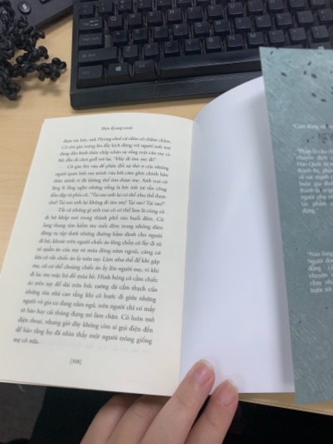 Sản phẩm in thiếu trang, thiếu nội dung, sách 323 trang mà nhận được 308 trang,