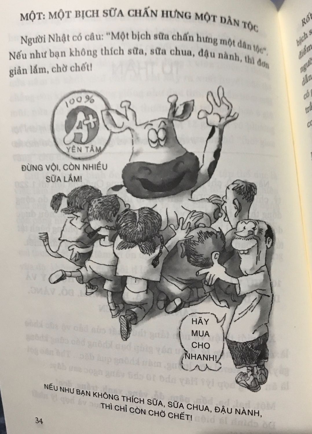 Áp dụng 100% kiến thức của người Trung Quốc cho người Việt là không phù hợp. Bác sĩ sn 1939 thì quan niệm về Sữa đã quá lạc hậu. “Một bịch sữa chấn hưng một dân tộc”