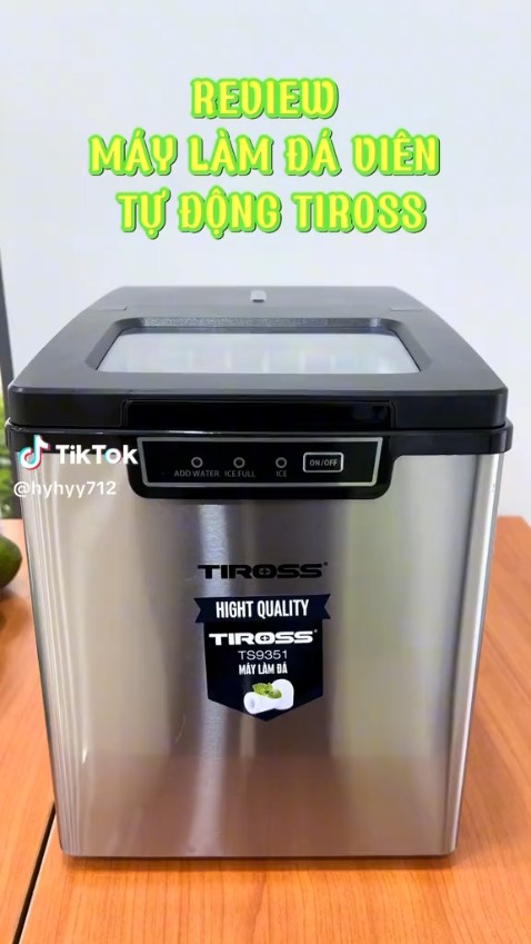 Sản phẩm đẹp, tốt, làm đá nhanh, nhưng chú ý mang nhanh và tủ lạnh và tách đá ra trước khi bị dính chùm